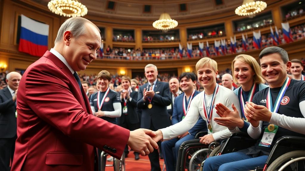 Путин наградил паралимпийцев: триумф в Италии