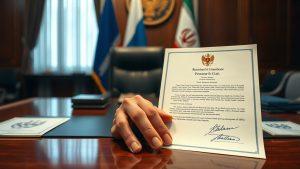 Путин выразил соболезнования Ирану после смерти Лариджани