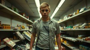 Пьяный погром в магазине Калининграда: видео хаоса