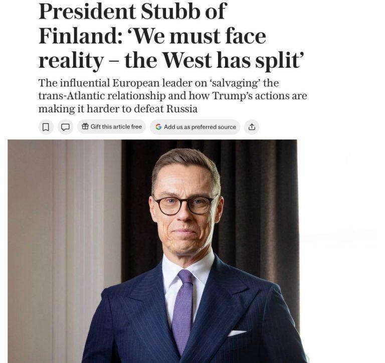 Раскол в западном альянсе: новые геополитические реалии