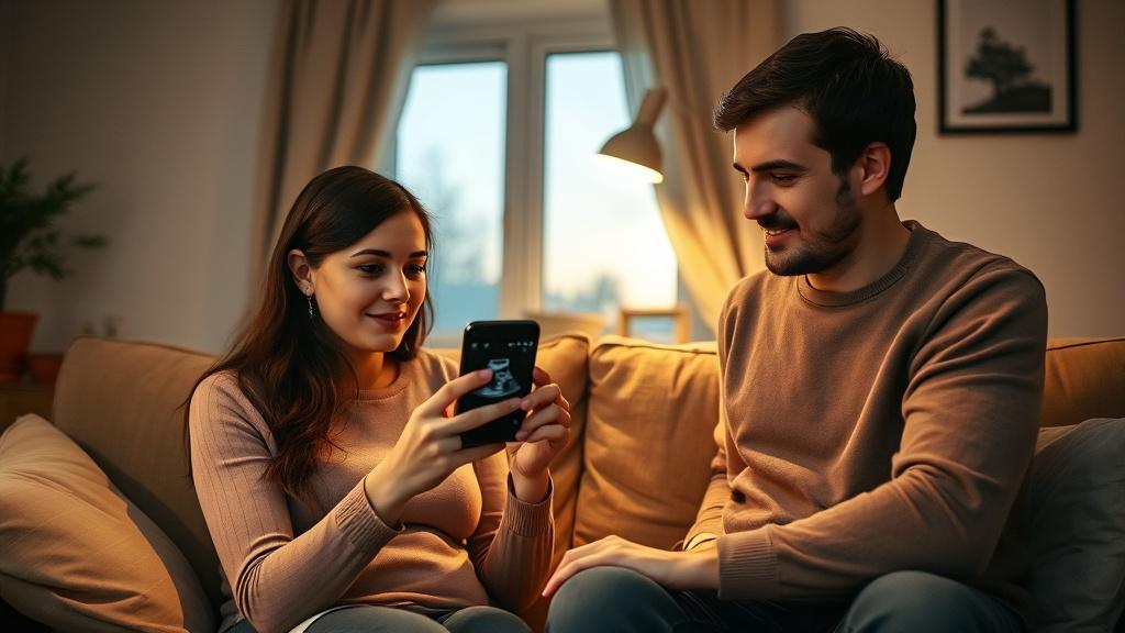 Реакция парня на фото УЗИ: Главное, что не спросил, чей это