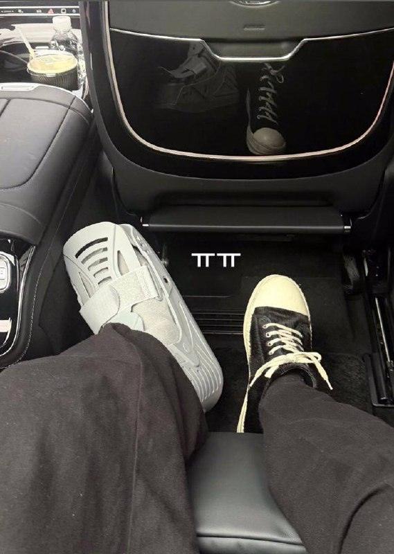 RM из BTS травмировал лодыжку: фанаты в панике