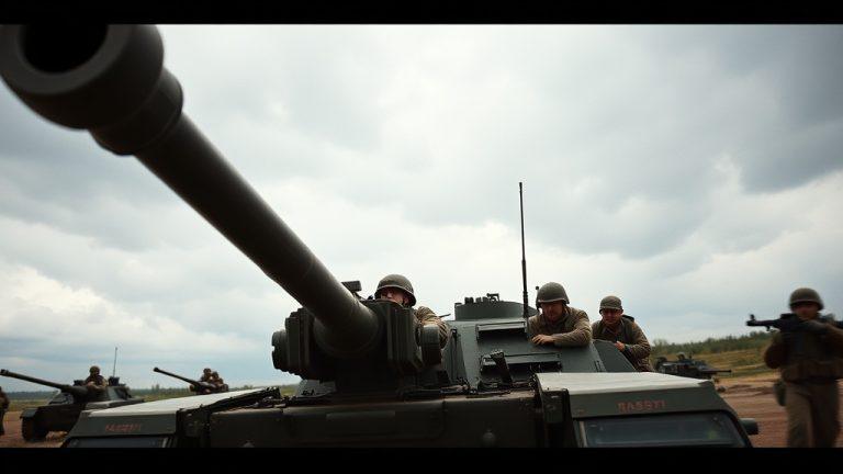 Российская артиллерия уничтожает цели с первого выстрела