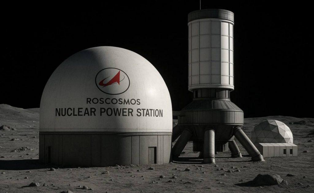 Россия построит атомную станцию на Луне к 2030-м
