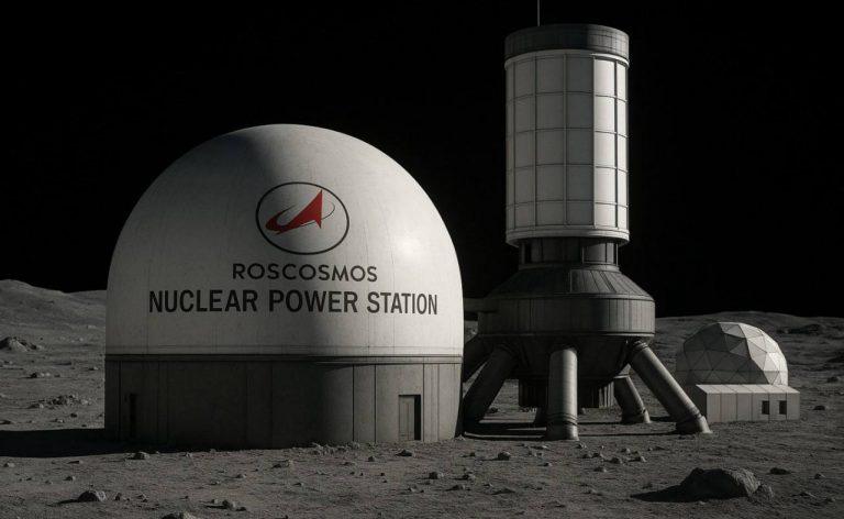 Россия построит атомную станцию на Луне к 2030-м