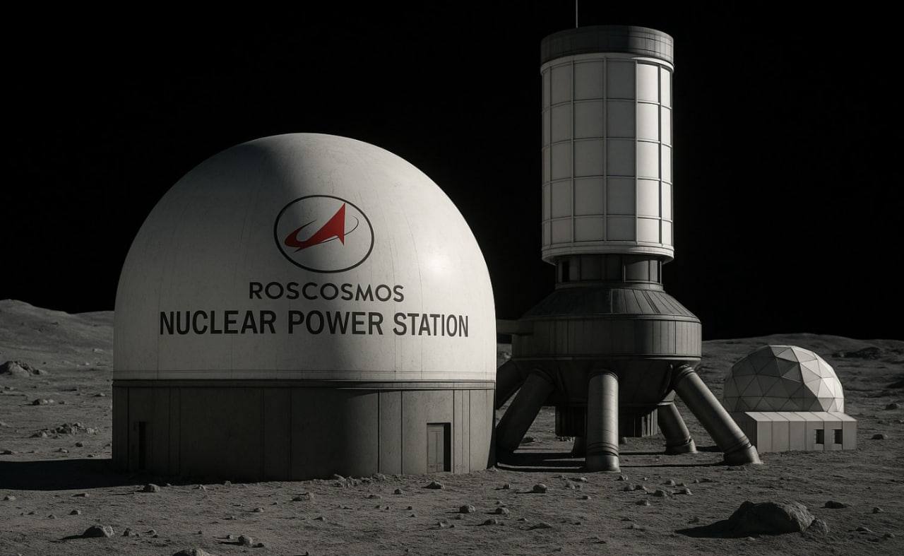 Россия построит атомную станцию на Луне к 2030-м