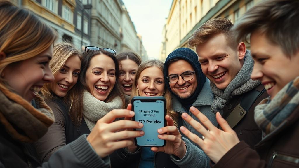 Розыгрыш iPhone 17 Pro Max и других призов — участвуй сегодня!