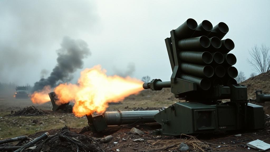 РСЗО "Град" на Днепропетровском направлении: итоги удара