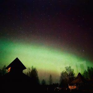 Северное сияние в Подмосковье: спешите увидеть!