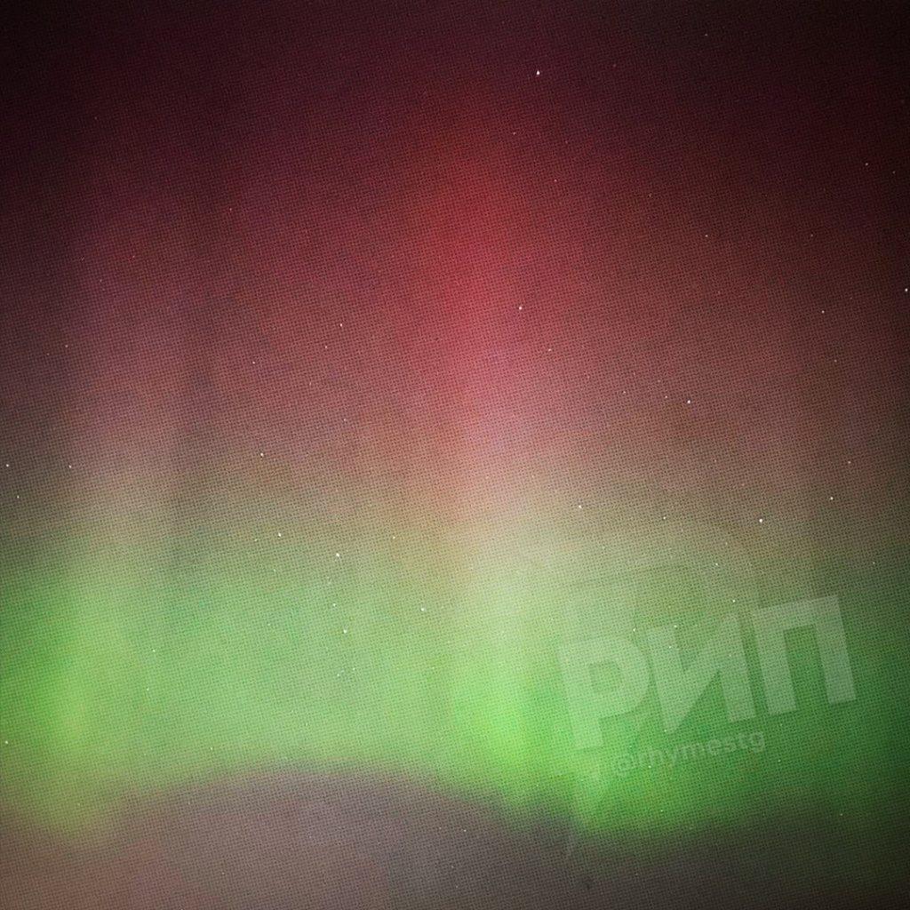 Северное сияние в Подмосковье: спешите увидеть!