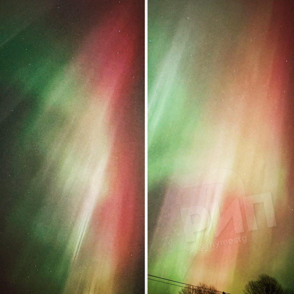 Северное сияние в Подмосковье: спешите увидеть!