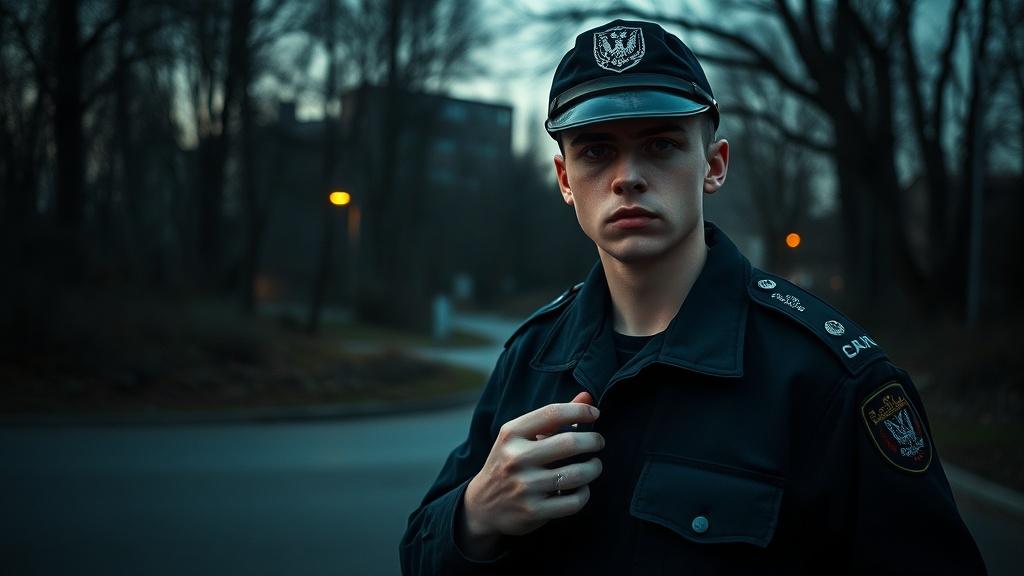 Шокирующий снимок: курсант МВД улыбается рядом с телом девочки