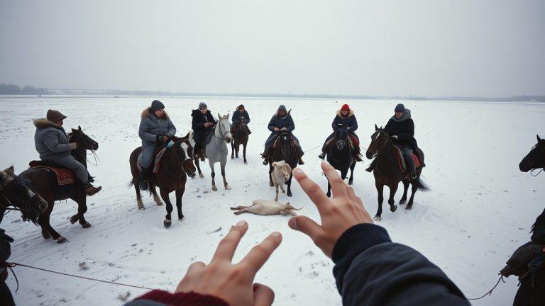 Штраф за кок-бору в Подмосковье: конная игра обернулась скандалом