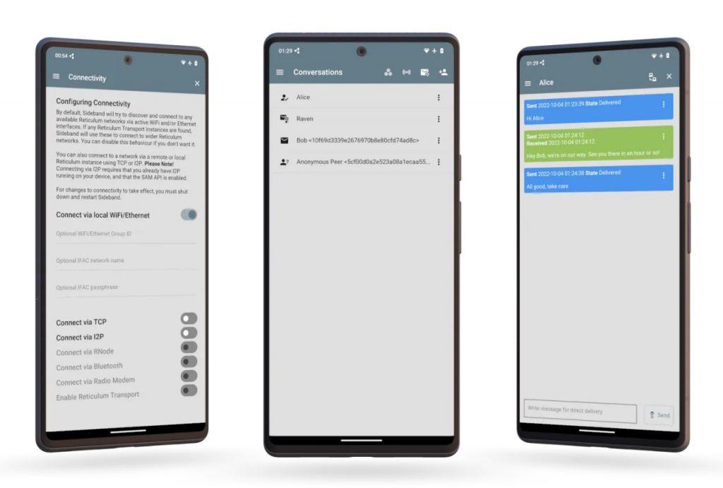 Sideband и DOT Messenger: общение без интернета