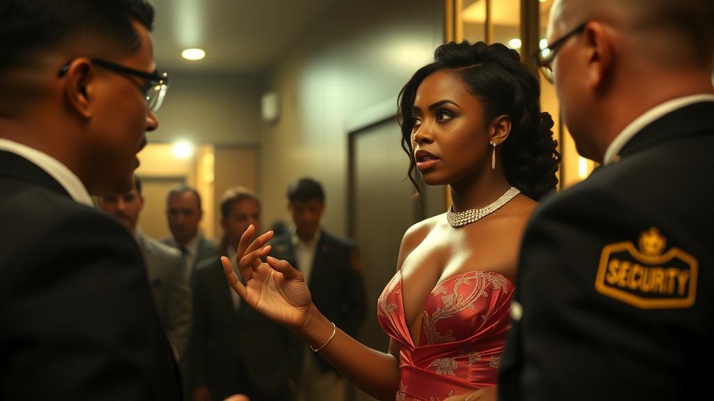 Скандал на Оскаре: Тейяна Тейлор против охранника