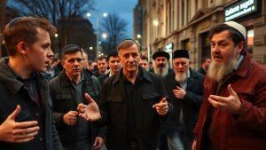 Скандал возле Московской хоральной синагоги