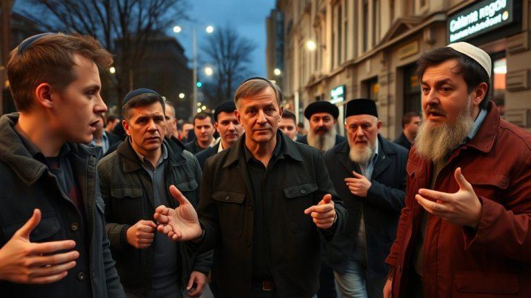 Скандал возле Московской хоральной синагоги