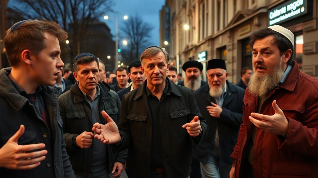 Скандал возле Московской хоральной синагоги