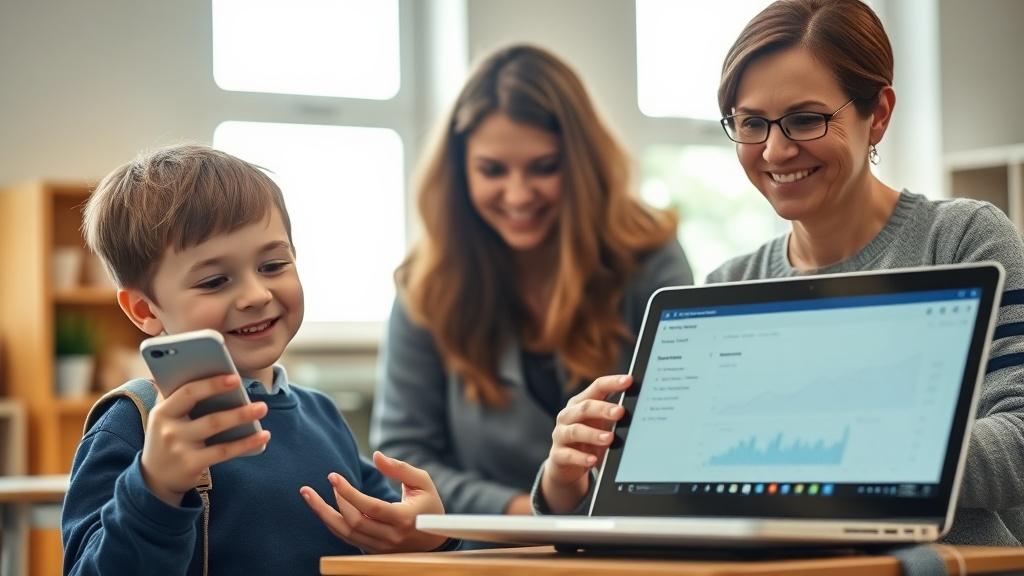 Следите за ребёнком через «Госуслуги Моя школа»