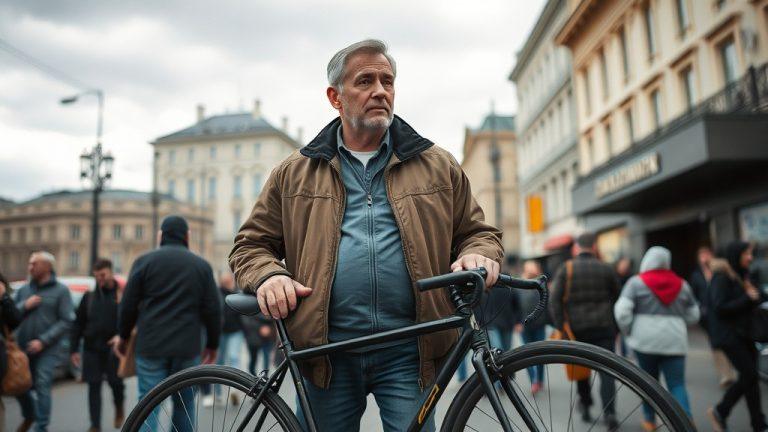 Смелая кража велосипеда в Петербурге: как все произошло