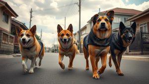 Собаки сбежали от похитителей и прошли 17 км домой