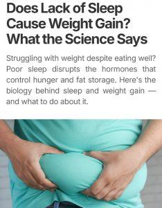 Сон и диета: почему недосып мешает похудеть