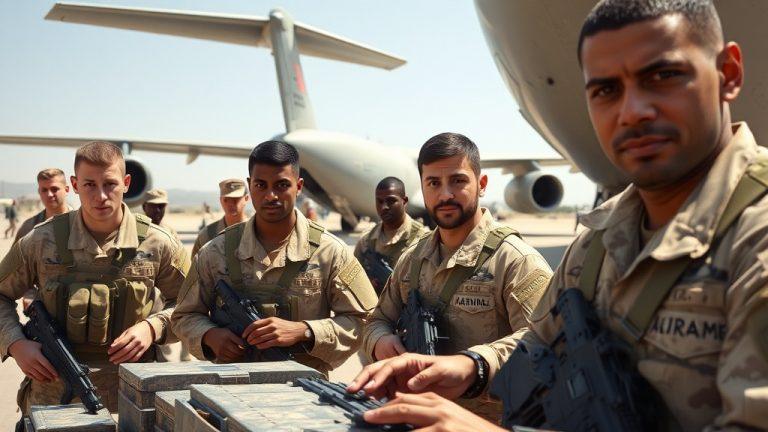 США перебрасывают 4,5 тыс. военных на Ближний Восток