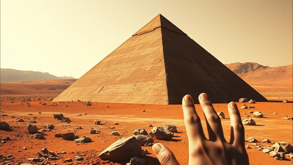 Тайна марсианской пирамиды: артефакт или игра природы?