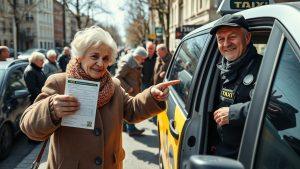 Такси для пенсионеров 70+: бесплатные поездки к врачу