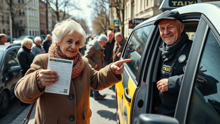 Такси для пенсионеров 70+: бесплатные поездки к врачу