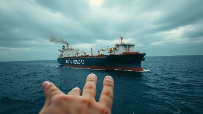 Танкер с газом дрейфует без управления: угроза Средиземному морю