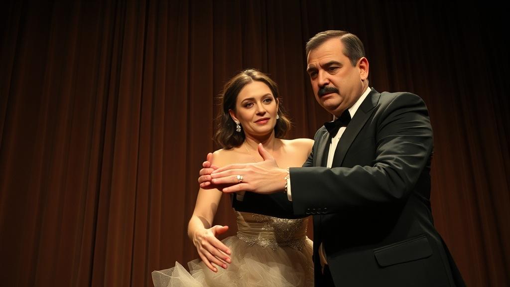 Тейяна Тейлор и охранник: битва за сцену на Оскаре