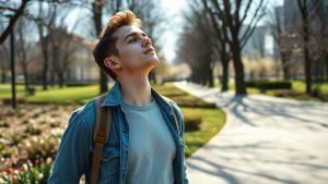 Тимоша встретил весну: утренний променад и гармония