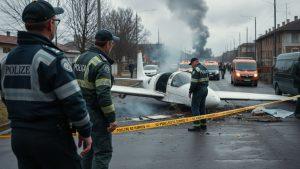 Трагедия в Коломне: самолёт рухнул на улицы города