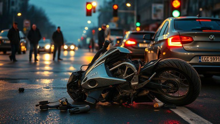 Трагедия в Луганске: мотоциклист погиб в ДТП