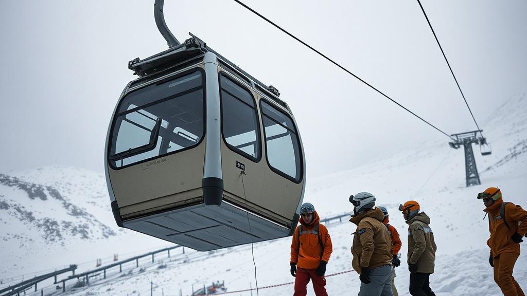 Трагедия в Швейцарии: кабинку сорвало ветром, женщина погибла