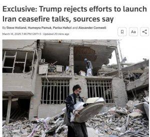 Трамп отверг переговоры с Ираном через Оман