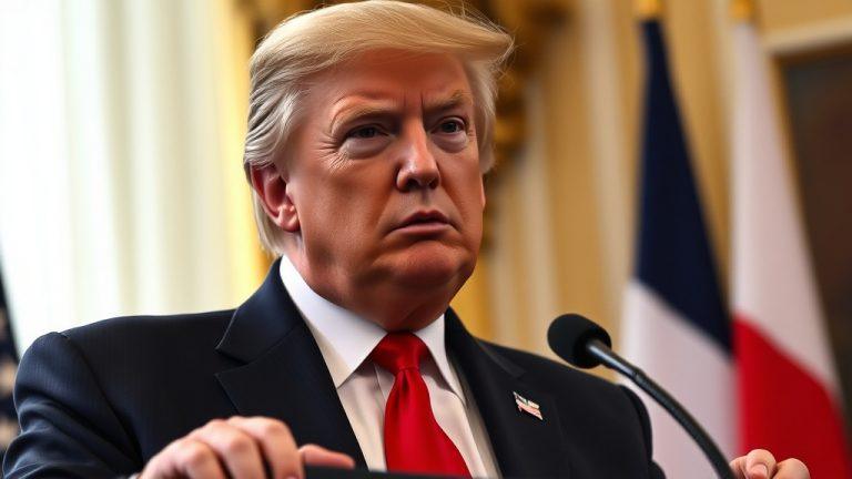 Трамп предсказывает скорый уход Макрона