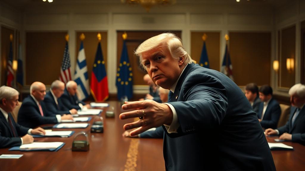 Трамп выдвинул ультиматум Европе: Гренландия и Ближний Восток