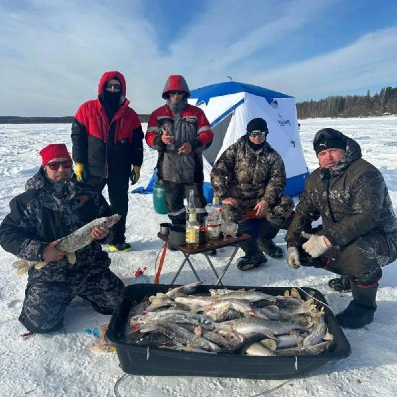 Трофейная щука на Северной Сосьве: полтонны улова!