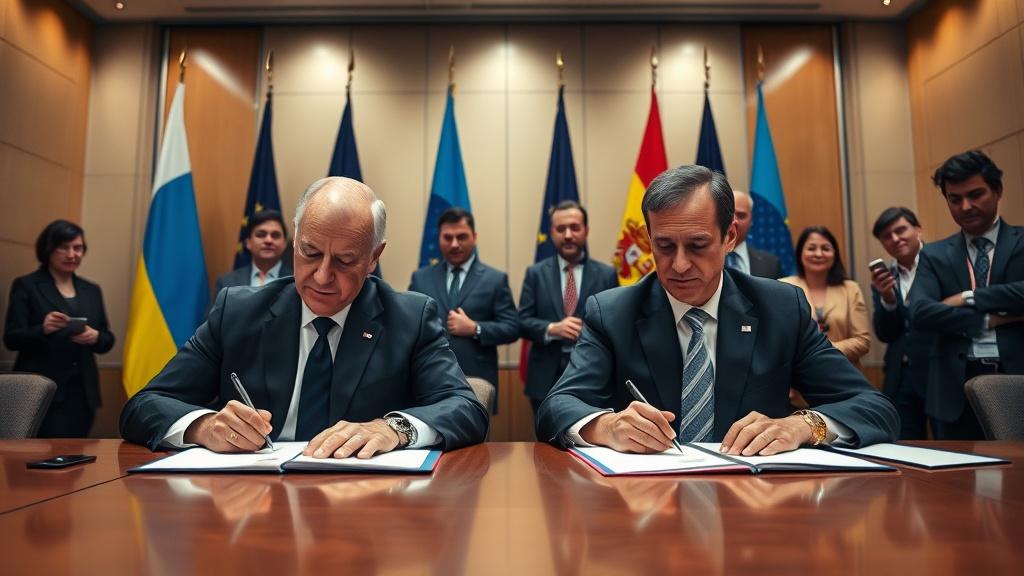 Украина и Испания подписали важные соглашения