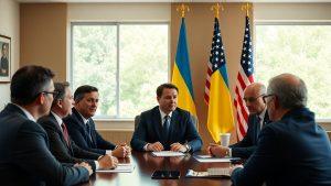 Украина возобновляет переговоры с США о мире с Россией