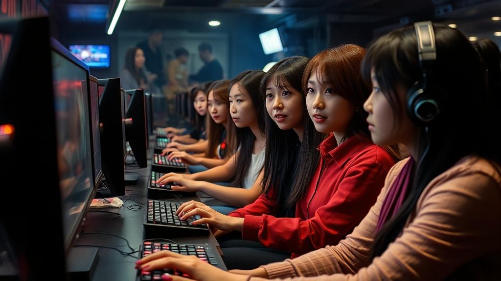 В Китае появилась аренда девушек для геймеров