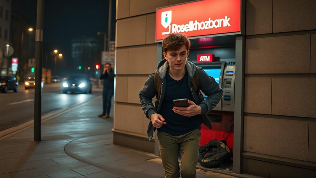 В Москве подросток поджёг банкомат по указке мошенников