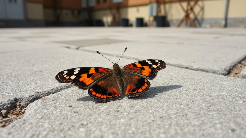 В Москве появились первые бабочки — видео