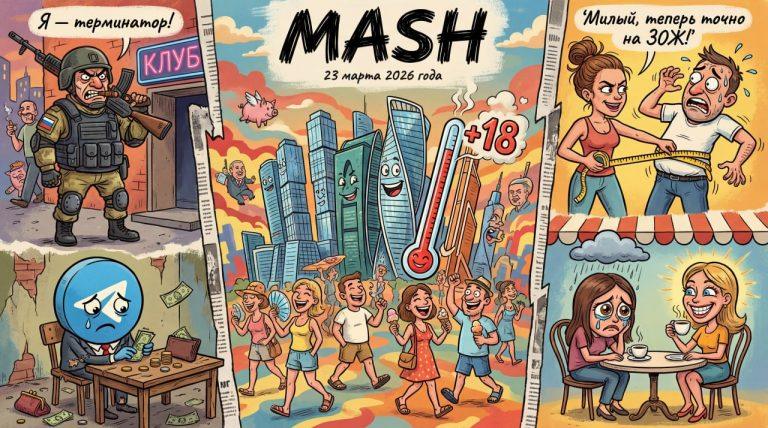 Весенняя жара в Москве и новости: звонки, Трамп, OnlyFans