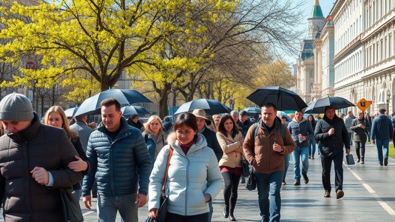 Весна в Москве: +12°C сегодня, но ждите похолодания!