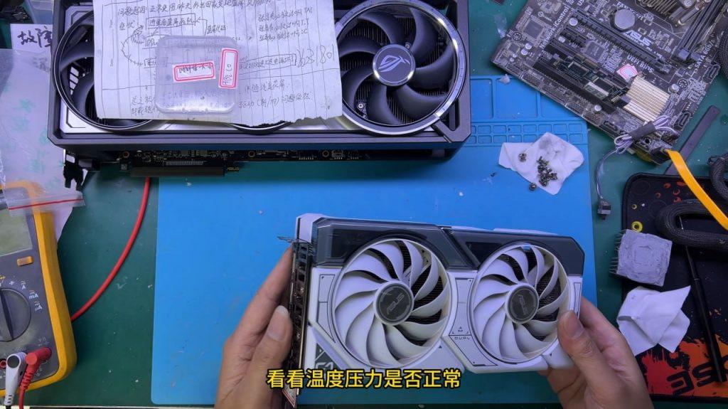 Видеокарта ASUS RTX 4060 ожила после пожара!