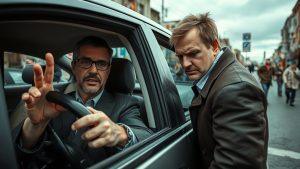 Водитель спас мужчину от погони военкома в Днепропетровске