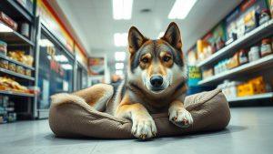 Волк в Мурманске устроил шопинг-тур без кассы